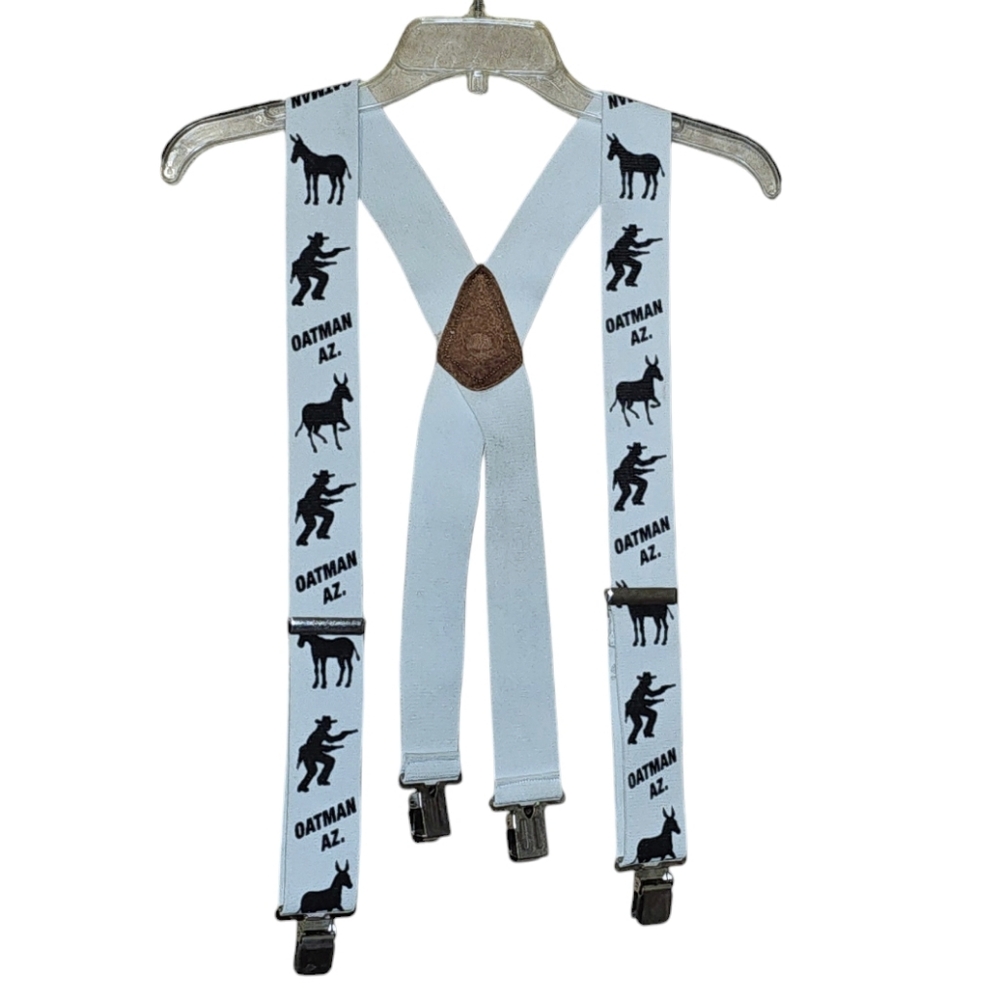 The Leather Shop Oatman AZ Wild West Elastic Suspenders